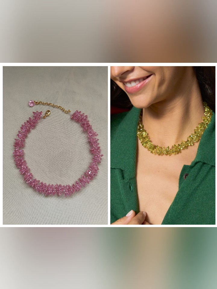 Roxanne Assoulin The Cubic Cluster Necklace